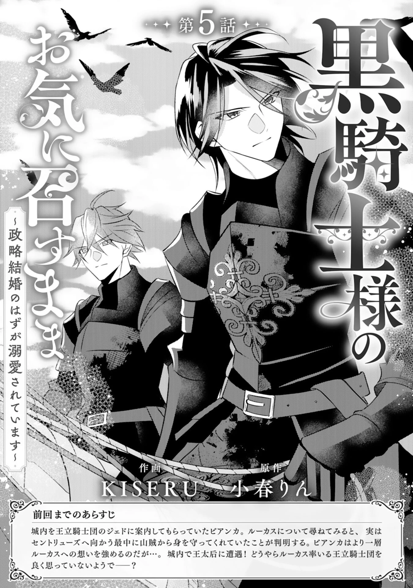 黒騎士様のお気に召すまま～政略結婚のはずが溺愛されています～ 第5話 - 1