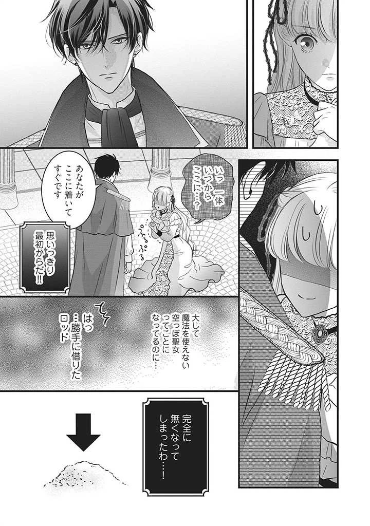 空っぽ聖女として捨てられたはずが、嫁ぎ先の皇帝陛下に溺愛されています 第6話 - 17