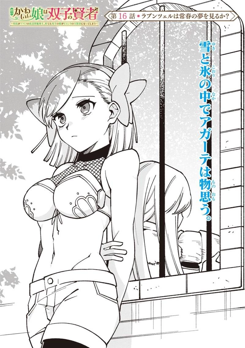 僕のかわいい娘は双子の賢者　～特技がデバフの底辺黒魔導士、育てた双子の娘がＳランクの大賢者になってしまう～;Bokunokawaīmusumewafutagonokenja~tokugigadebafunoteihenkuromadō-shi 第16話 - 3