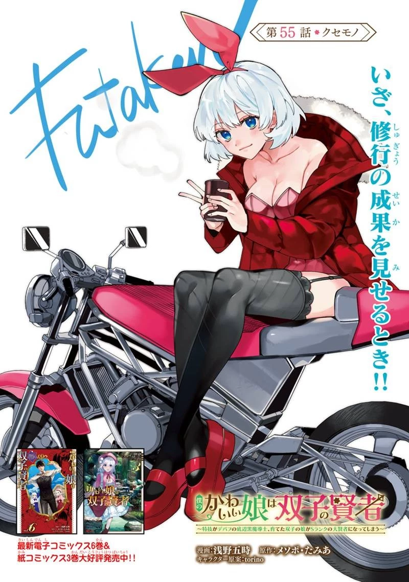 僕のかわいい娘は双子の賢者　～特技がデバフの底辺黒魔導士、育てた双子の娘がＳランクの大賢者になってしまう～;Bokunokawaīmusumewafutagonokenja~tokugigadebafunoteihenkuromadō-shi 第55話 - 5