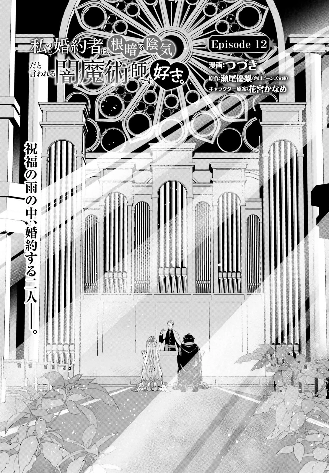 私の婚約者は、根暗で陰気だと言われる闇魔術師です。好き。 第12話 - 1