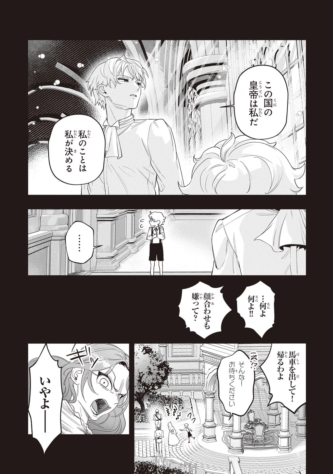 ロイヤル・シンデレラ・ママ 天涯孤独の没落令嬢は冷徹皇帝に溺愛される 第14話 - 9