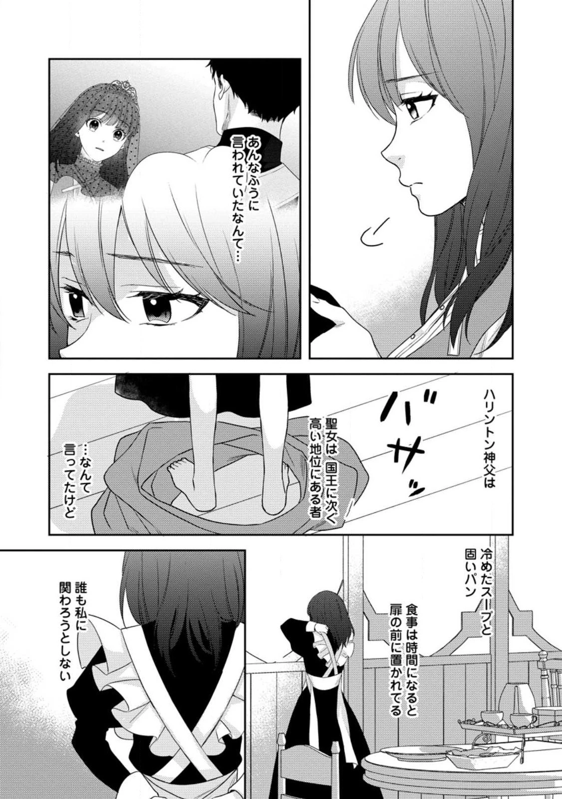 ヴェールの聖女～醜いと誤解された聖女、イケメン護衛騎士に溺愛される～ 第3話 - 5