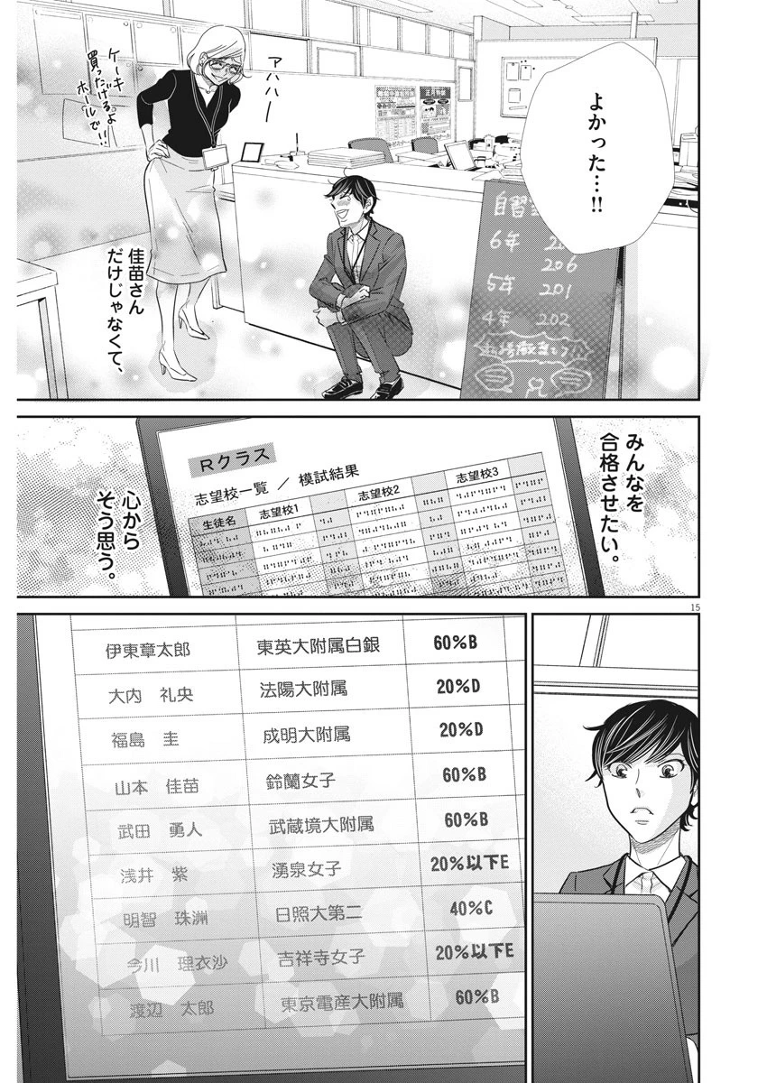 二月の勝者-絶対合格の教室- 第86話 - 15