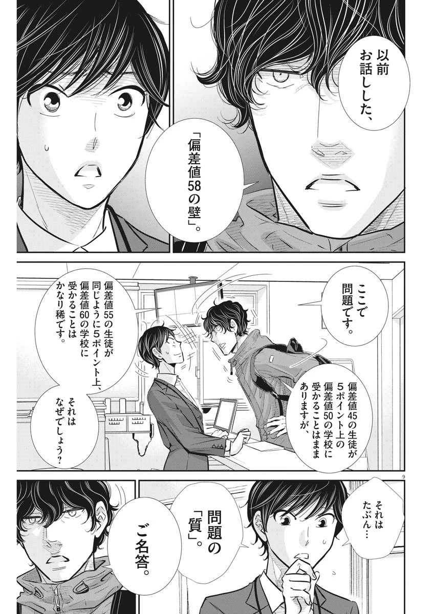 二月の勝者-絶対合格の教室- 第99話 - 9