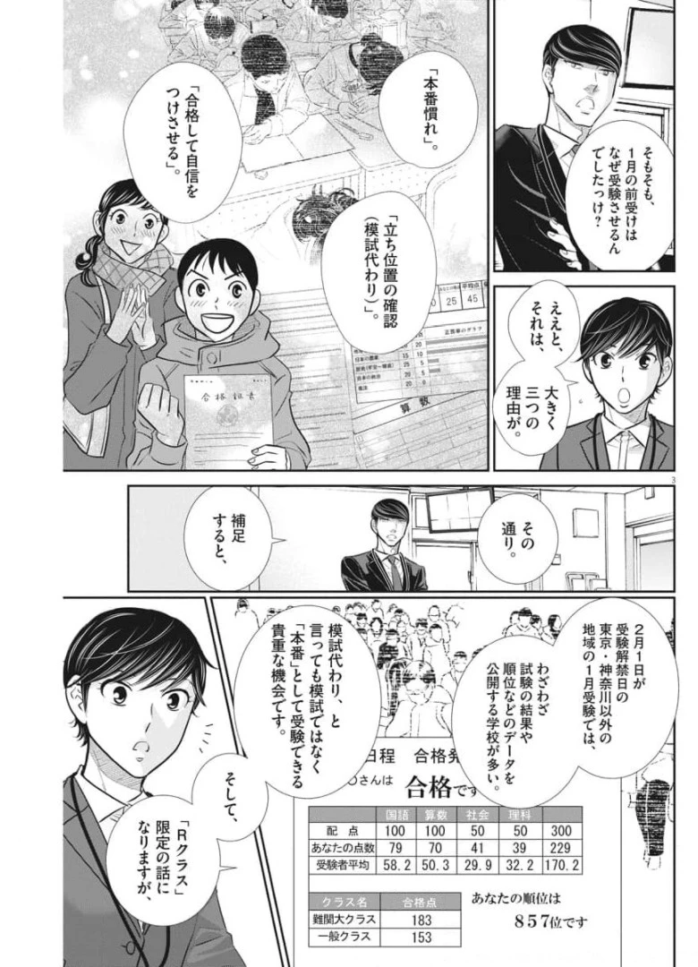 二月の勝者-絶対合格の教室- 第116話 - 3