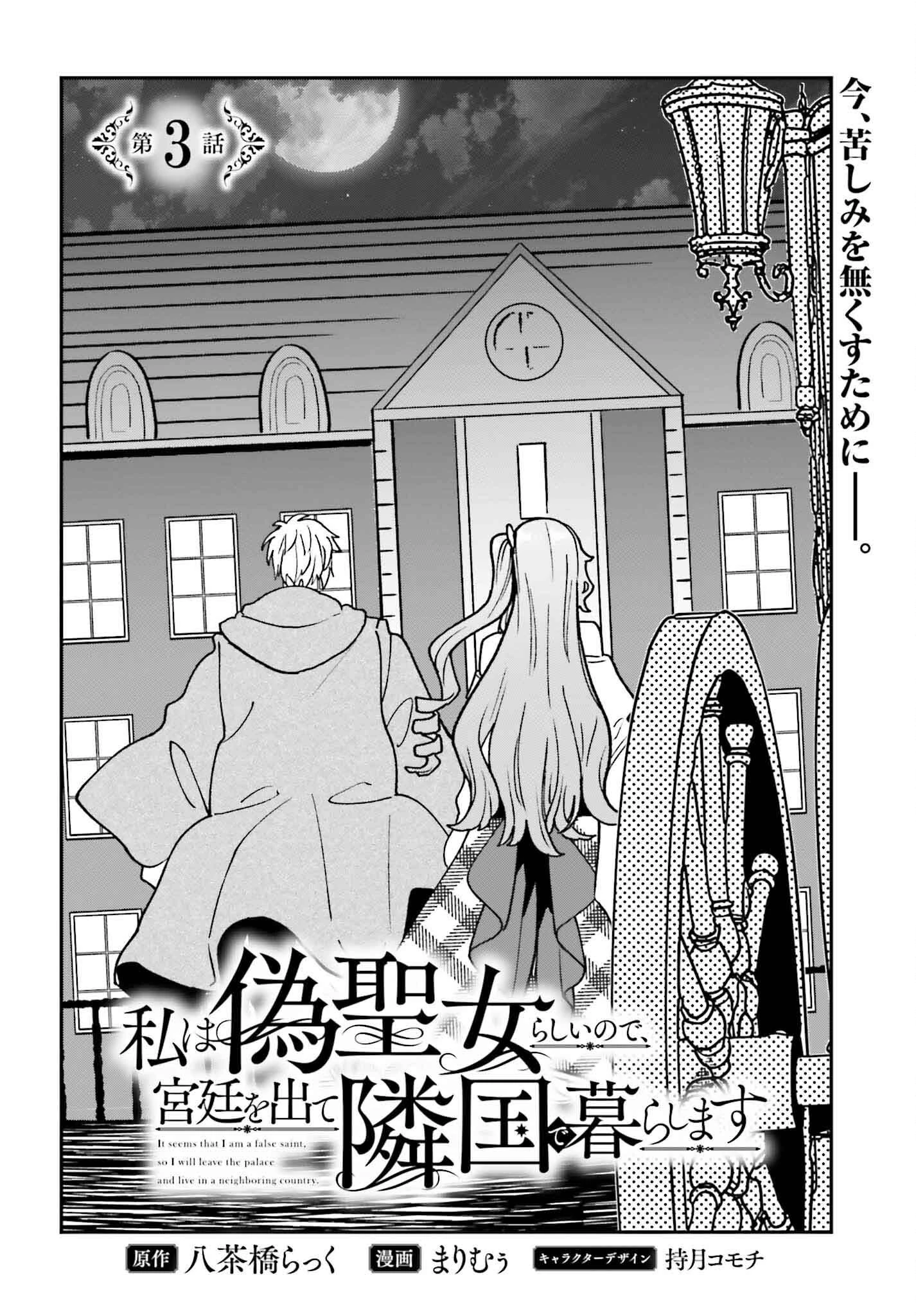 私は偽聖女らしいので、宮廷を出て隣国で暮らします 第3話 - 2