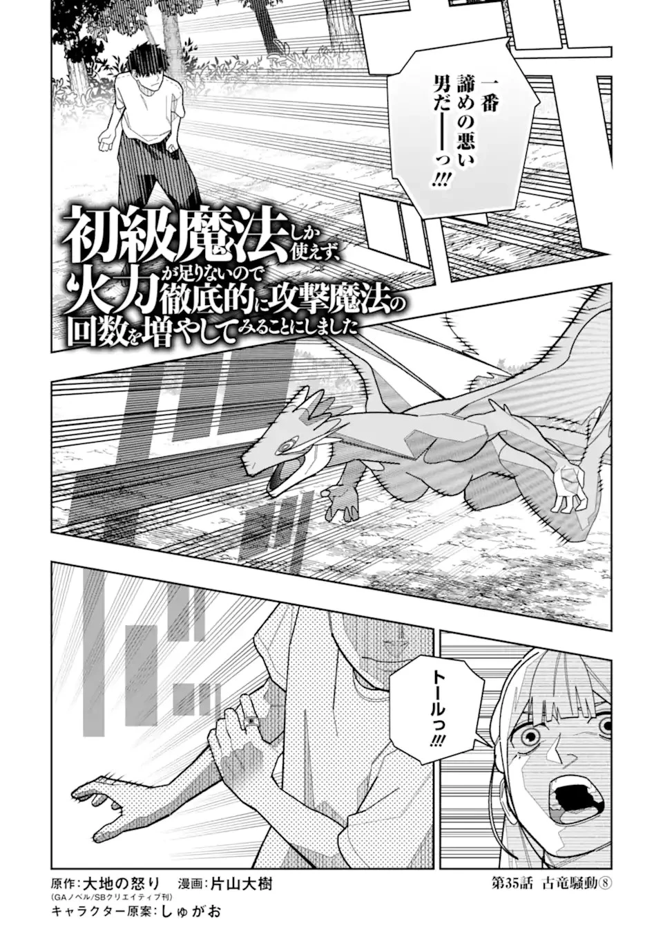 初級魔法しか使えず、火力が足りないので徹底的に攻撃魔法の回数を増やしてみることにしました 第35話 - 1