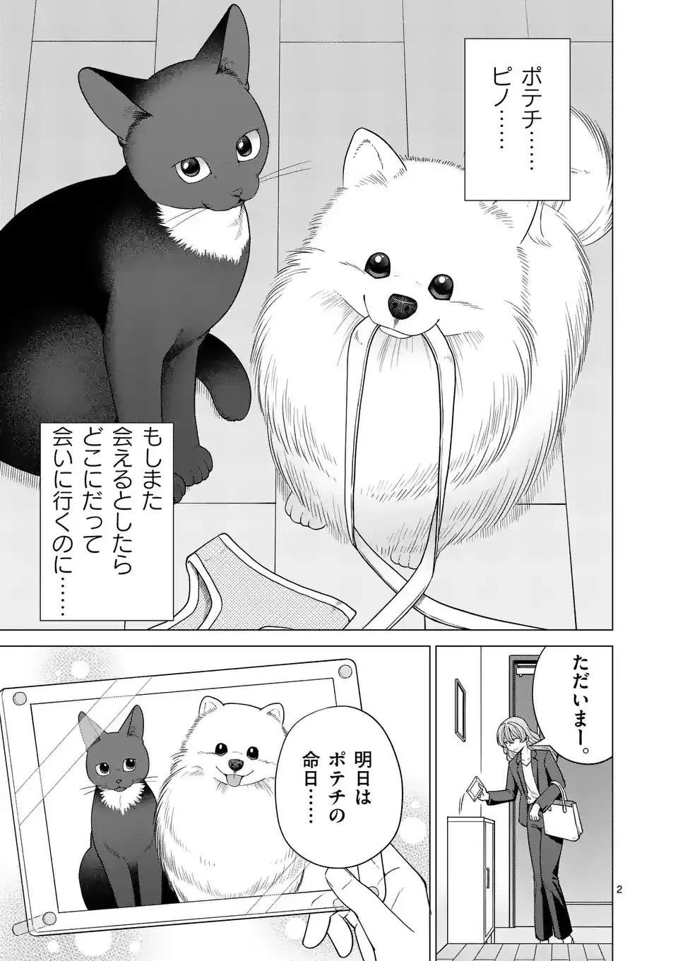 異世界ポメラニアンと虹のもふもふ旅 第1話 - 2
