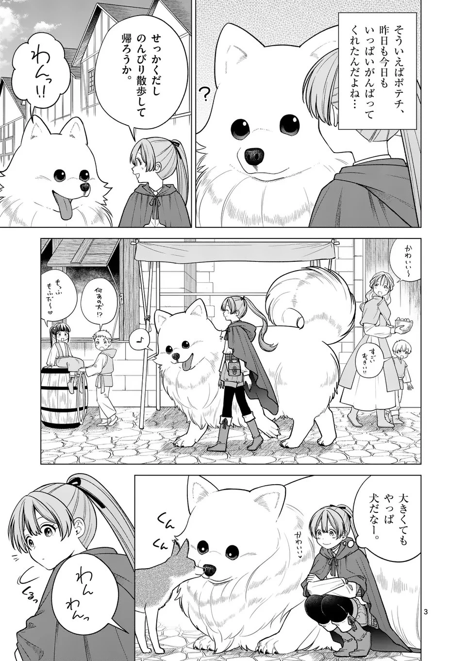 異世界ポメラニアンと虹のもふもふ旅 第8話 - 3