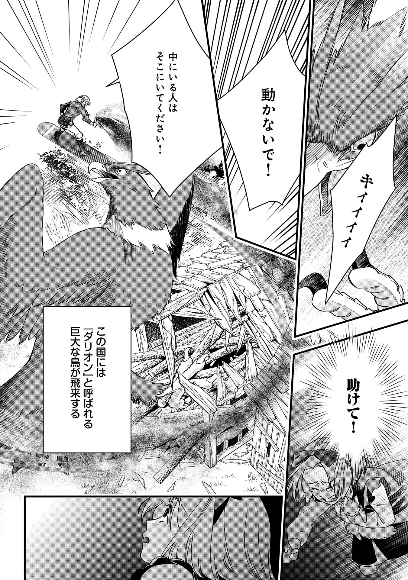 王空騎士団と救国の少女～空を飛ぶ少女アイリスの物語～ 第1話 - 4