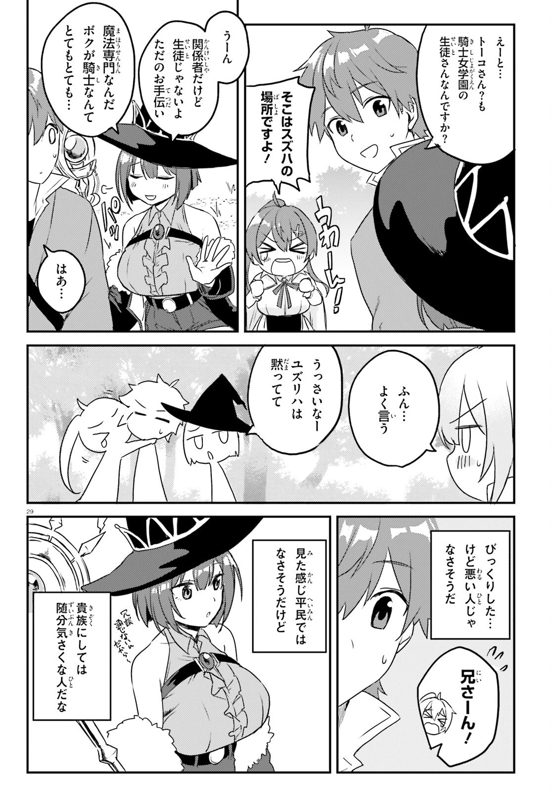 妹が女騎士学園に入学したらなぜか救国の英雄になりました。ぼくが。 第2話 - 29