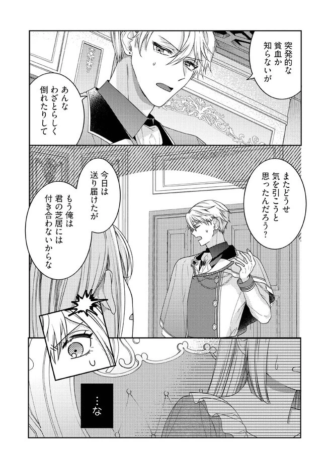 病弱な悪役令嬢ですが、婚約者が過保護すぎて逃げ出したい(私たち犬猿の仲でしたよね!?) 第5話 - 6