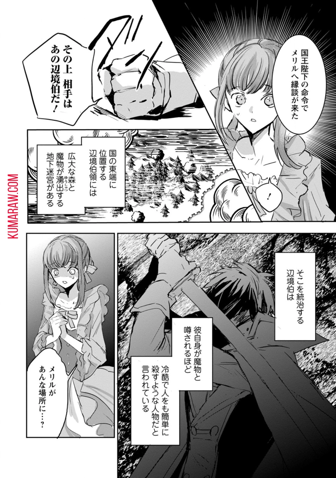 「お前が代わりに死ね」と言われた私。妹の身代わりに冷酷な辺境伯のもとへ嫁ぎ、幸せを手に入れる 第1話 - 12