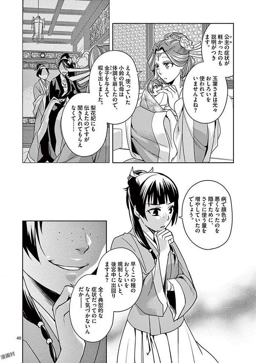 薬屋のひとりごと～猫猫の後宮謎解き手帳～ The Apothecarys Monologue (KURATA Minoji) 第1話 - 40