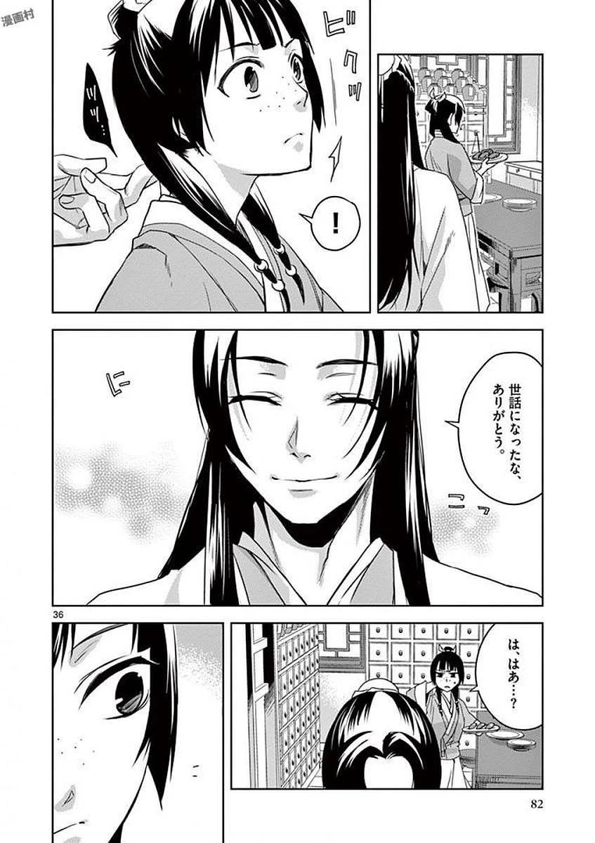 薬屋のひとりごと～猫猫の後宮謎解き手帳～ The Apothecarys Monologue (KURATA Minoji) 第2話 - 36