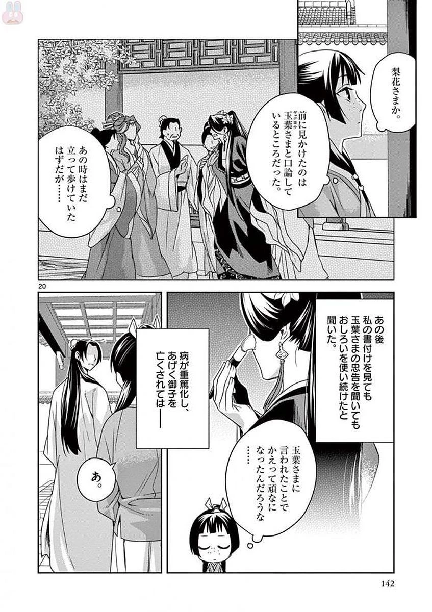薬屋のひとりごと～猫猫の後宮謎解き手帳～ The Apothecarys Monologue (KURATA Minoji) 第4話 - 20