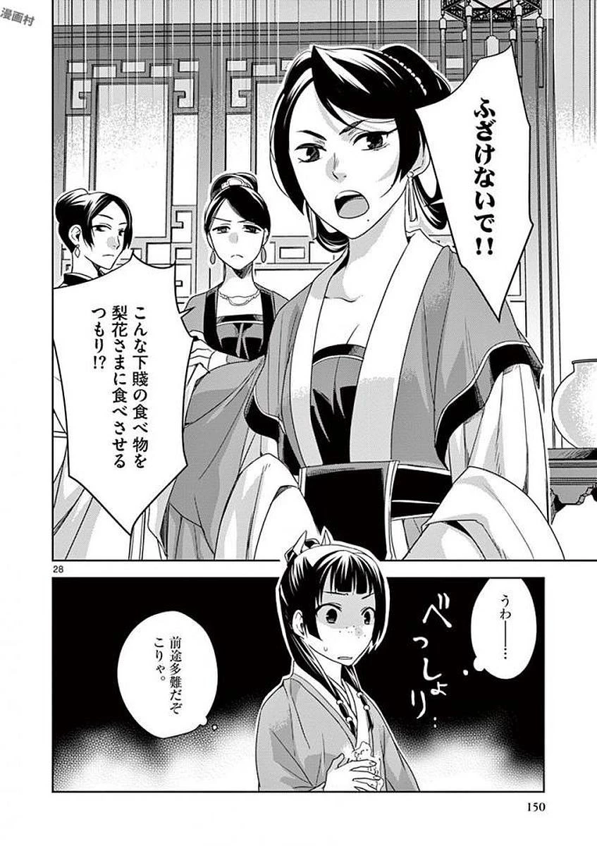 薬屋のひとりごと～猫猫の後宮謎解き手帳～ The Apothecarys Monologue (KURATA Minoji) 第4話 - 28