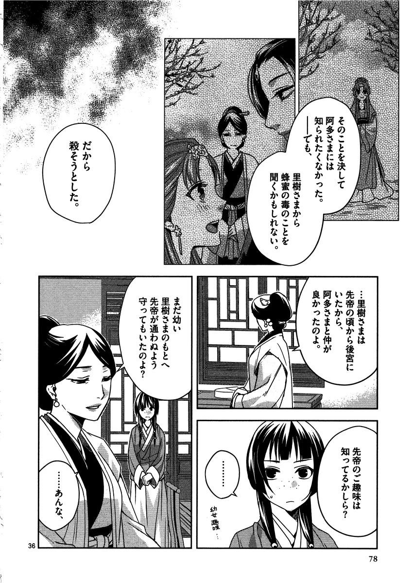 薬屋のひとりごと～猫猫の後宮謎解き手帳～ The Apothecarys Monologue (KURATA Minoji) 第11話 - 36