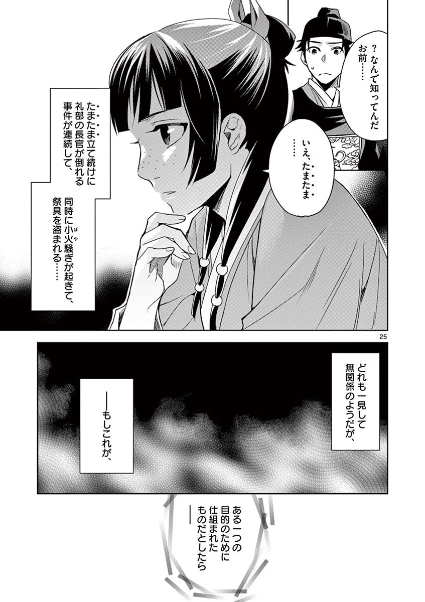 薬屋のひとりごと～猫猫の後宮謎解き手帳～ The Apothecarys Monologue (KURATA Minoji) 第22話 - 25