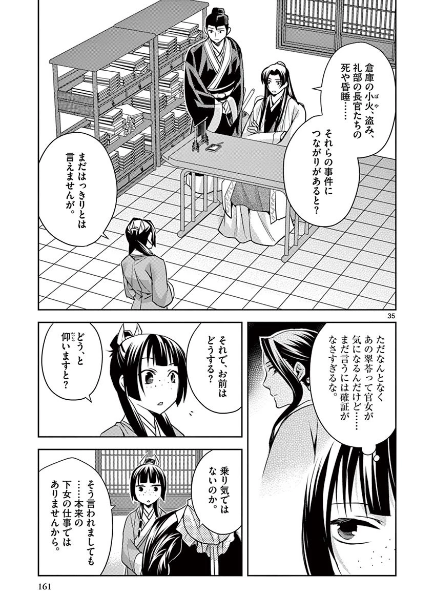薬屋のひとりごと～猫猫の後宮謎解き手帳～ The Apothecarys Monologue (KURATA Minoji) 第22話 - 35