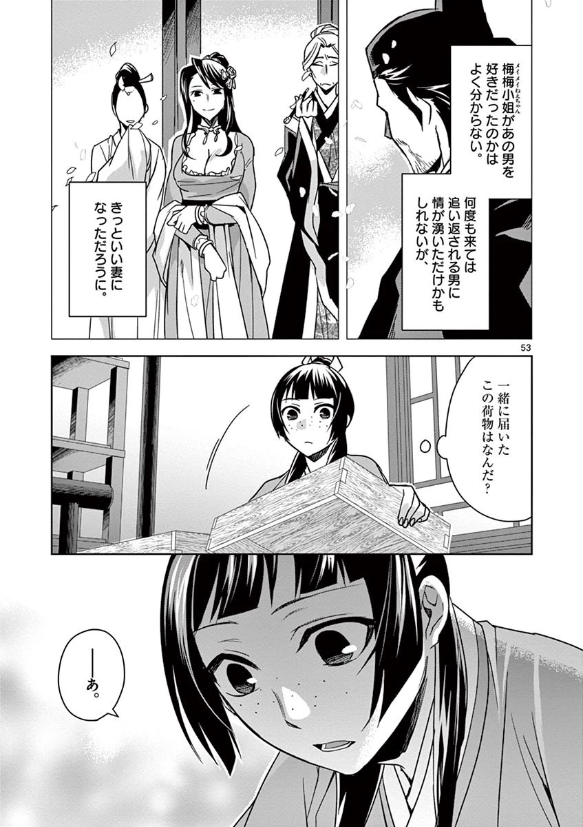 薬屋のひとりごと～猫猫の後宮謎解き手帳～ The Apothecarys Monologue (KURATA Minoji) 第29話 - 53