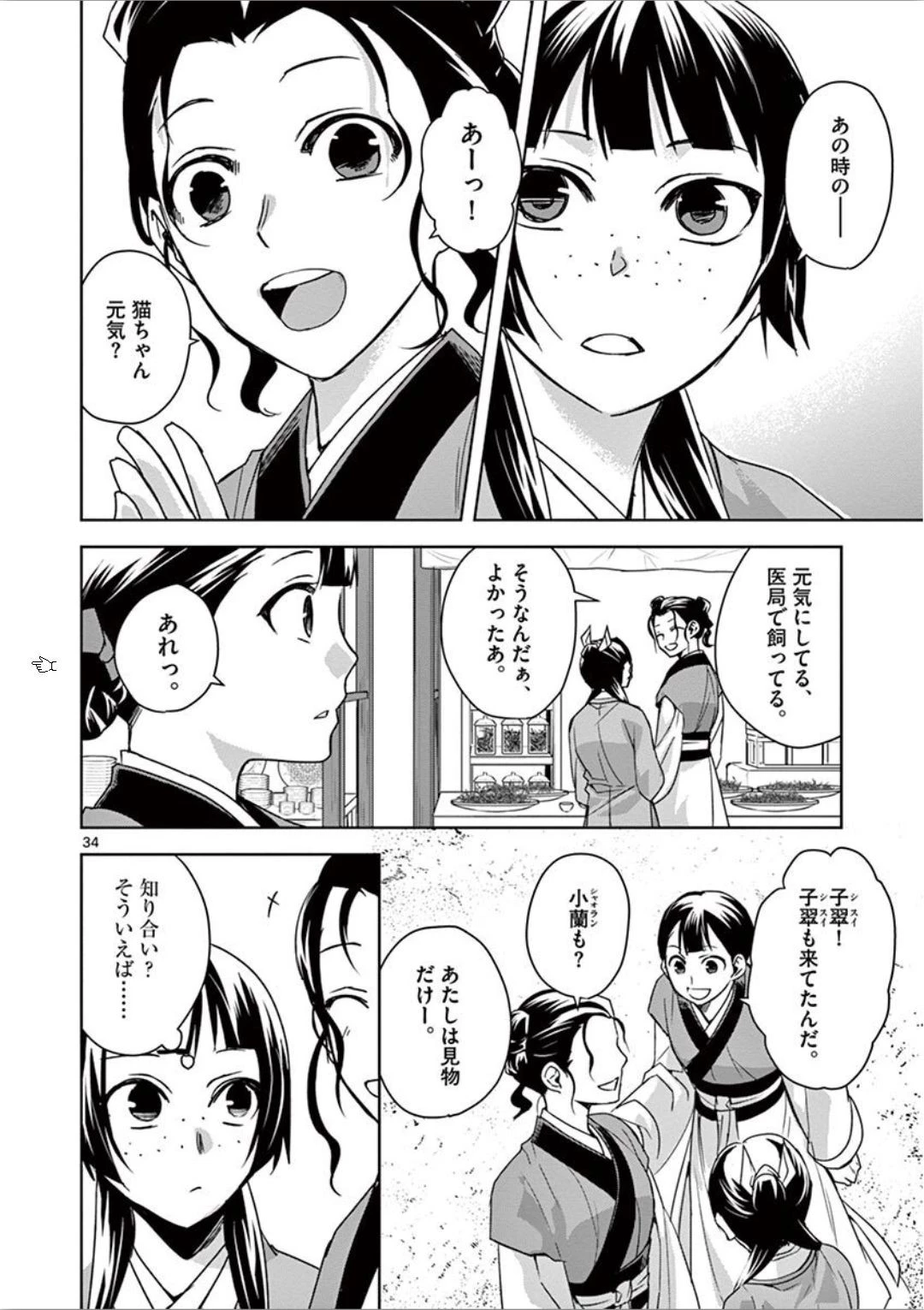 薬屋のひとりごと～猫猫の後宮謎解き手帳～ The Apothecarys Monologue (KURATA Minoji) 第32話 - 34