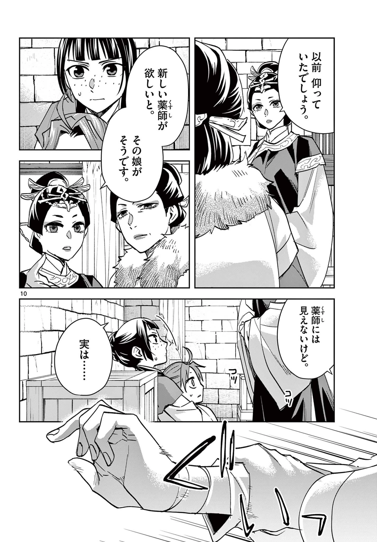 薬屋のひとりごと～猫猫の後宮謎解き手帳～ The Apothecarys Monologue (KURATA Minoji) 第68話 - 10