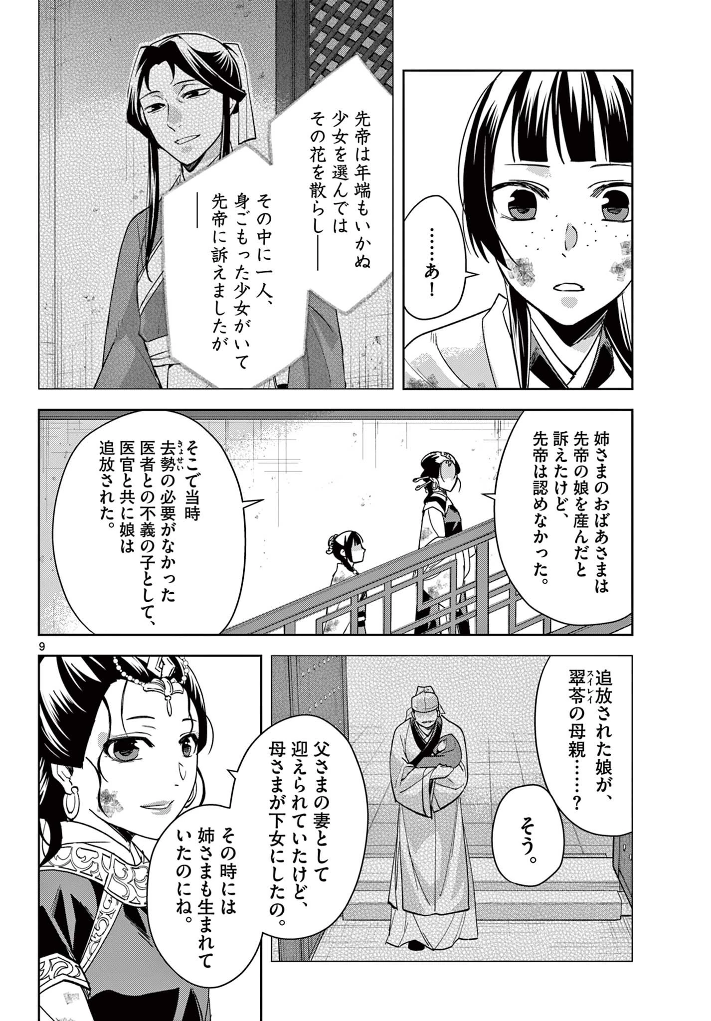 薬屋のひとりごと～猫猫の後宮謎解き手帳～ The Apothecarys Monologue (KURATA Minoji) 第73話 - 9