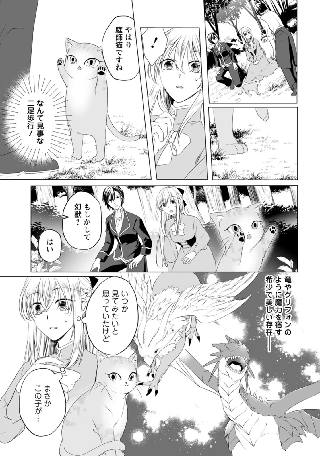 転生先で捨てられたので、もふもふ達とお料理します～お飾り王妃はマイペースに最強です～ 第1話 - 11