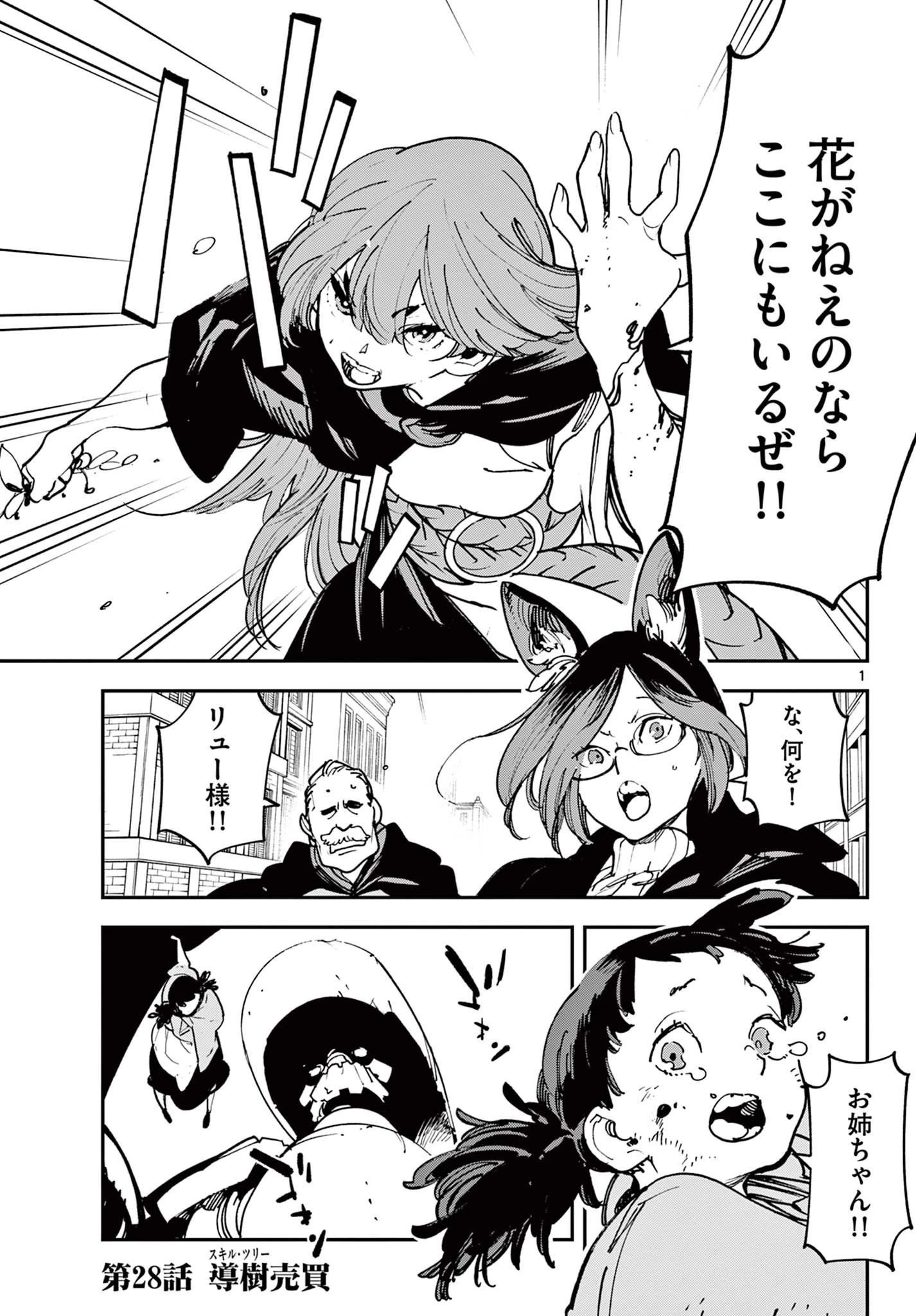 任侠転生-異世界のヤクザ姫- 第28話 - 1