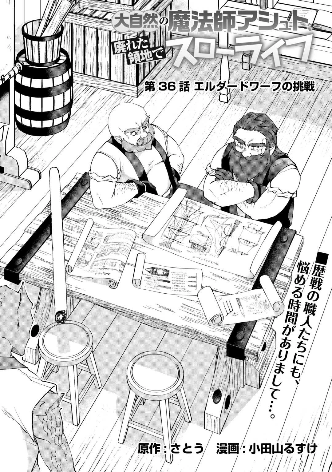 大自然の魔法師アシュト、廃れた領地でスローライフ 第36話 - 2