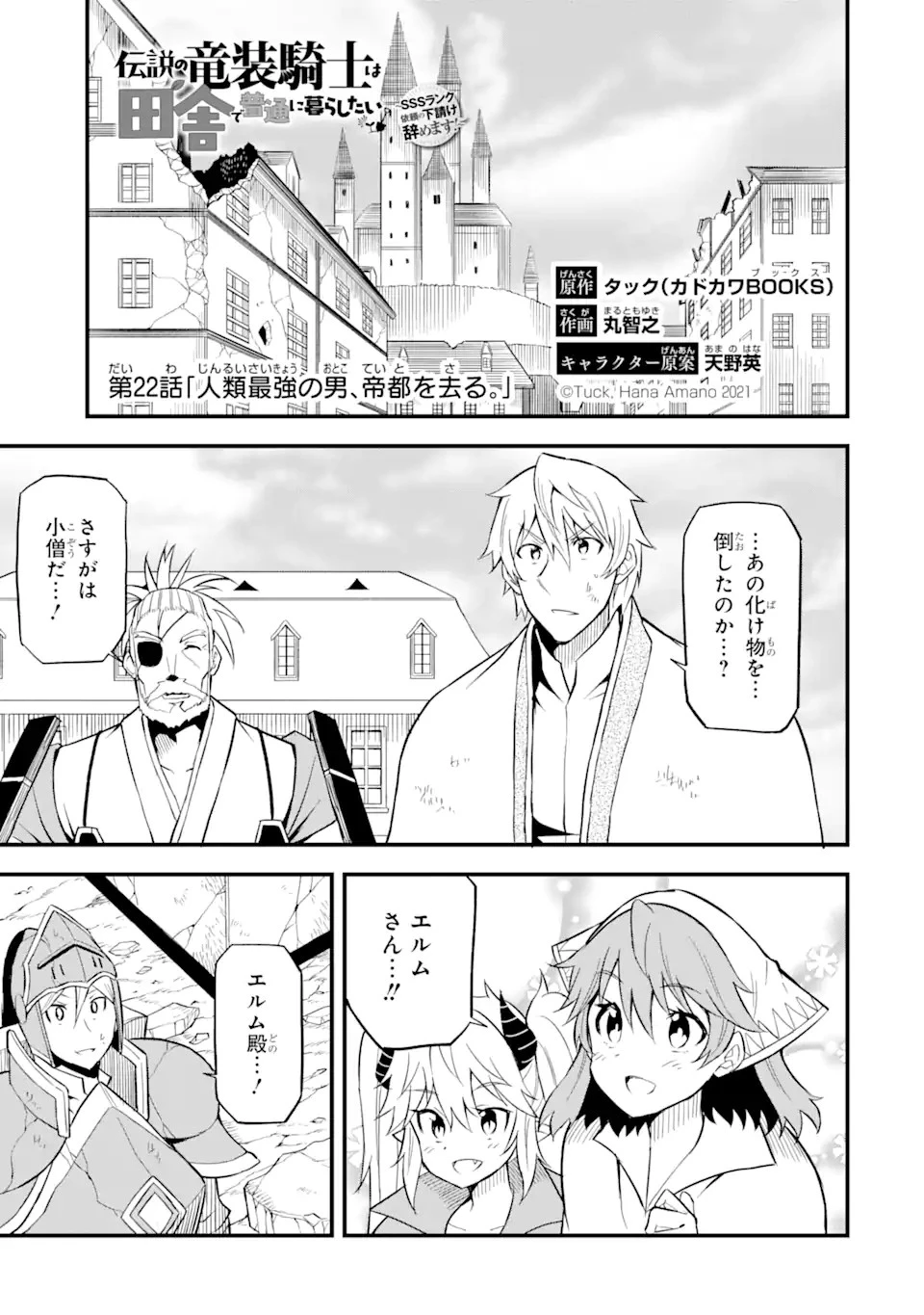 伝説の竜装騎士は田舎で普通に暮らしたい 第22.1話 - 1