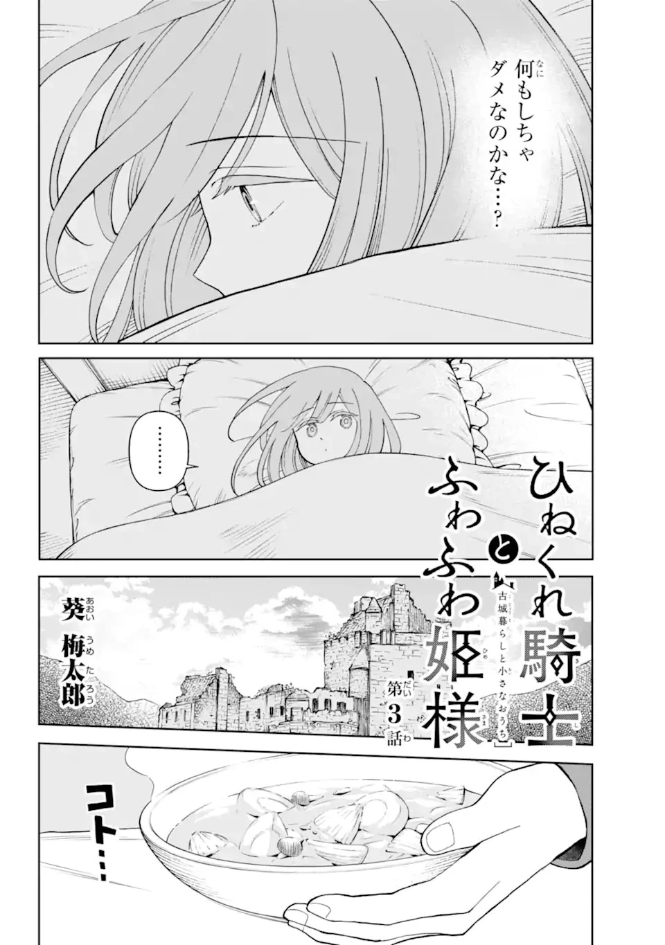 ひねくれ騎士とふわふわ姫様 古城暮らしと小さなおうち 第3話 - 4