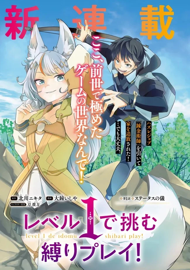 レベル1で挑む縛りプレイ! 第1話 - 3