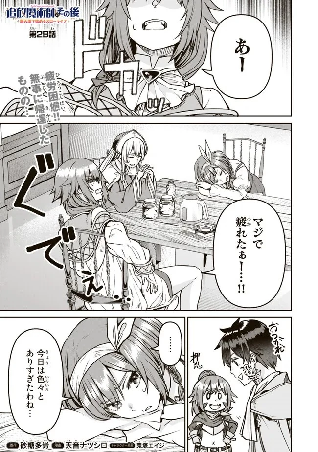 追放魔術師のその後　新天地で始めるスローライフ 第29話 - 1