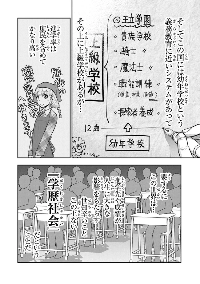 剣と魔法と学歴社会～前世はガリ勉だった俺が、今世は風任せで自由に生きたい～ 第1話 - 22
