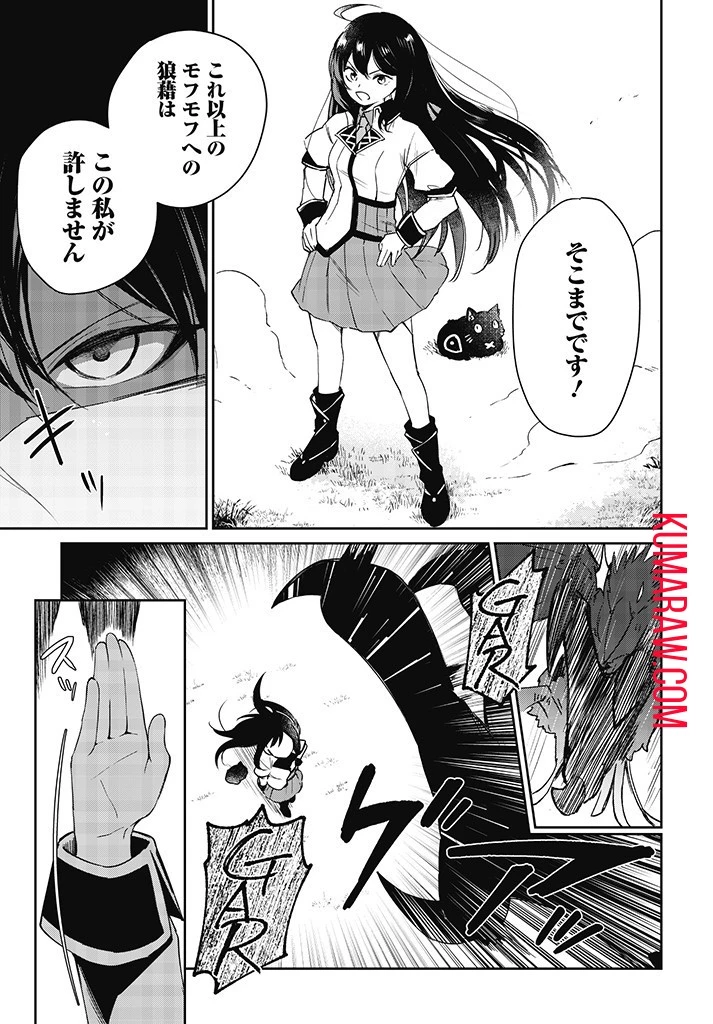 聖女さま？いいえ、通りすがりの魔物使いです！～絶対無敵の聖女はモフモフと旅をする～ 第1話 - 41