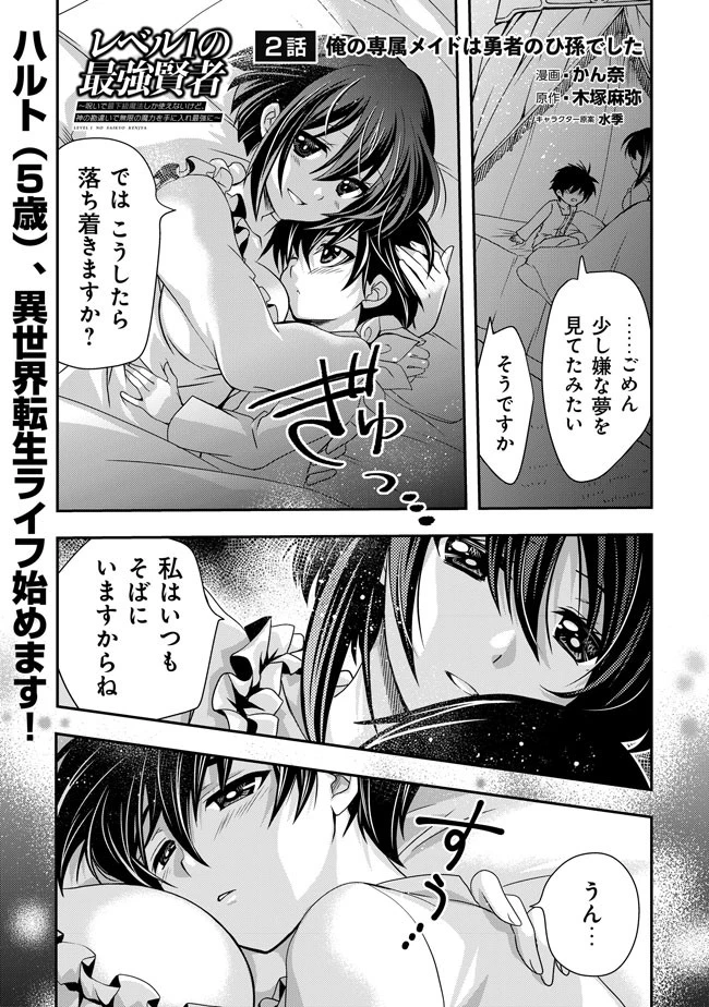 レベル１の最強賢者 第2話 - 1