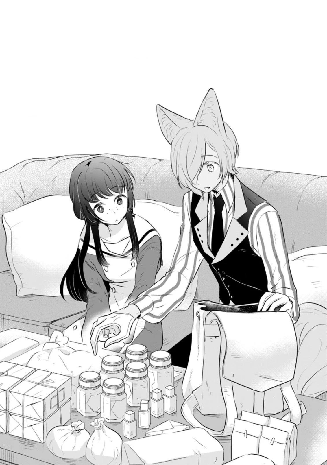 聖女じゃないと追放されたので、もふもふ従者(聖獣)とおにぎりを握る 第18話 - 1