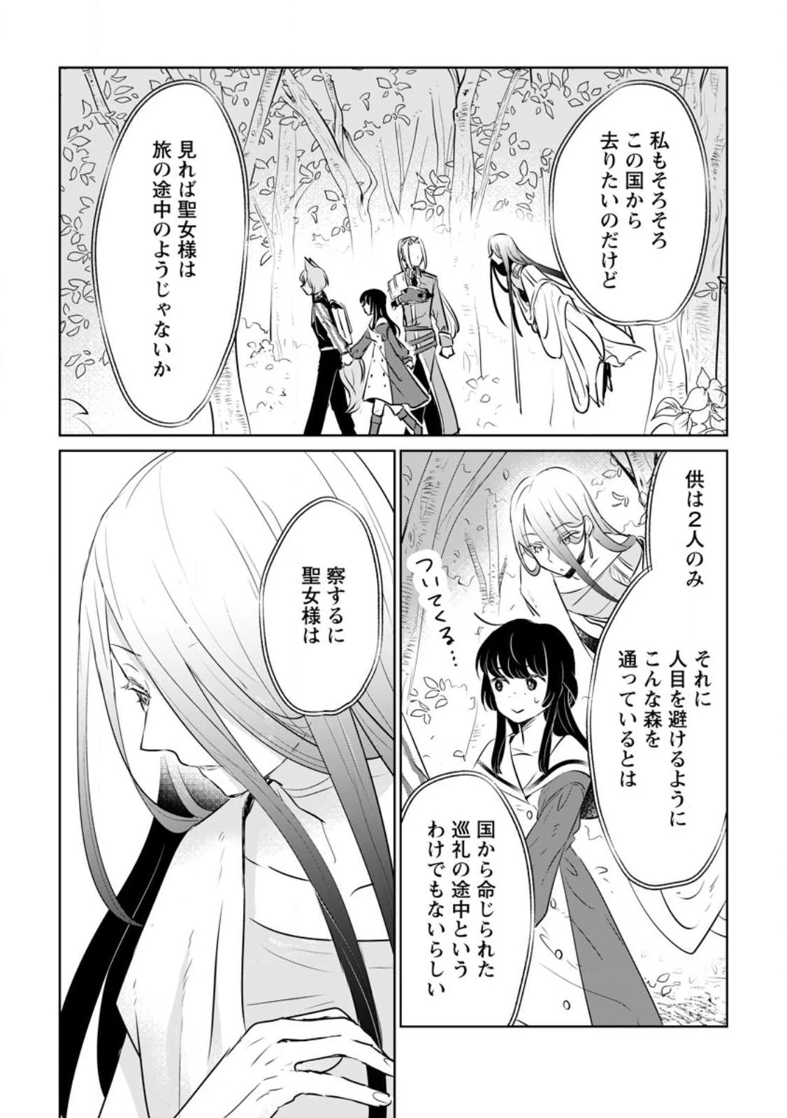 聖女じゃないと追放されたので、もふもふ従者(聖獣)とおにぎりを握る 第21話 - 8