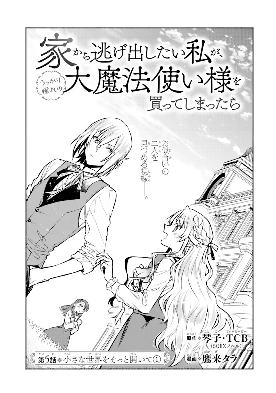 家から逃げ出したい私が、うっかり憧れの大魔法使い様を買ってしまったら 第5話 - 3