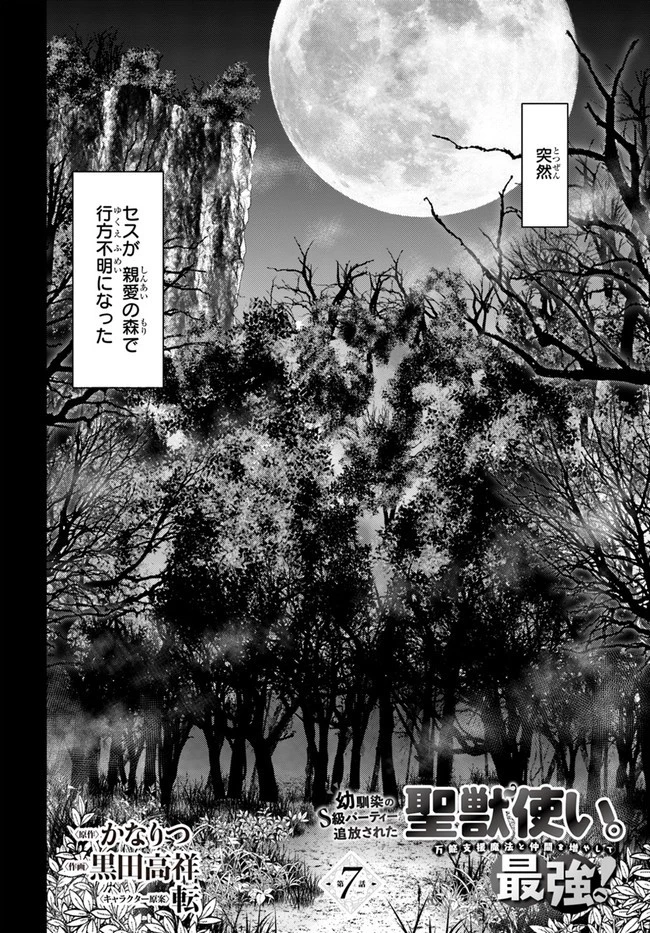 幼馴染のS級パーティーから追放された聖獣使い。万能支援魔法と仲間を増やして最強へ! 第7話 - 2