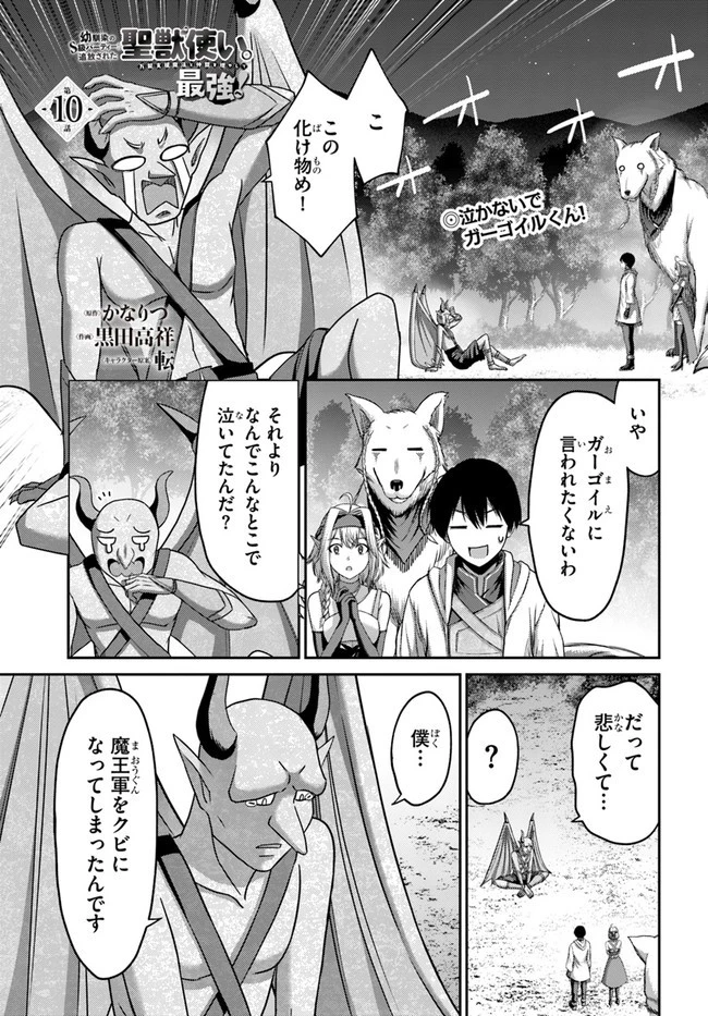 幼馴染のS級パーティーから追放された聖獣使い。万能支援魔法と仲間を増やして最強へ! 第10話 - 1