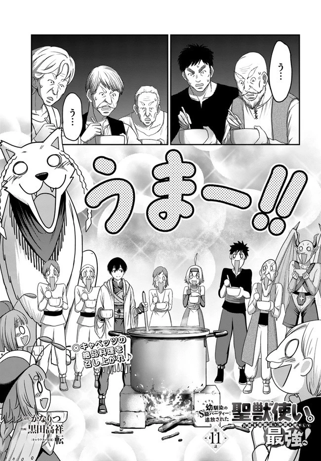 幼馴染のS級パーティーから追放された聖獣使い。万能支援魔法と仲間を増やして最強へ! 第11話 - 1