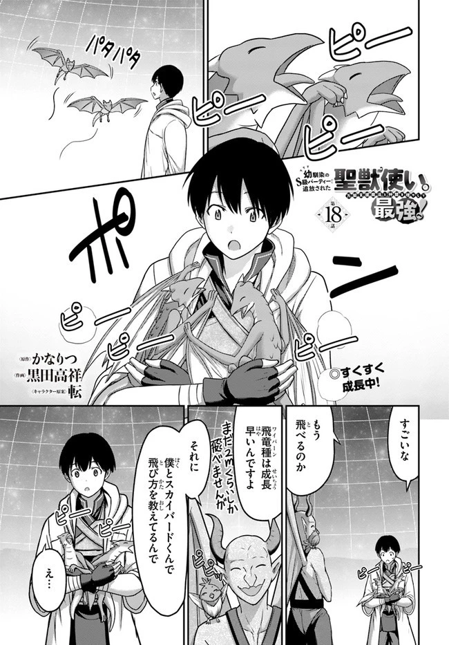 幼馴染のS級パーティーから追放された聖獣使い。万能支援魔法と仲間を増やして最強へ! 第18話 - 1