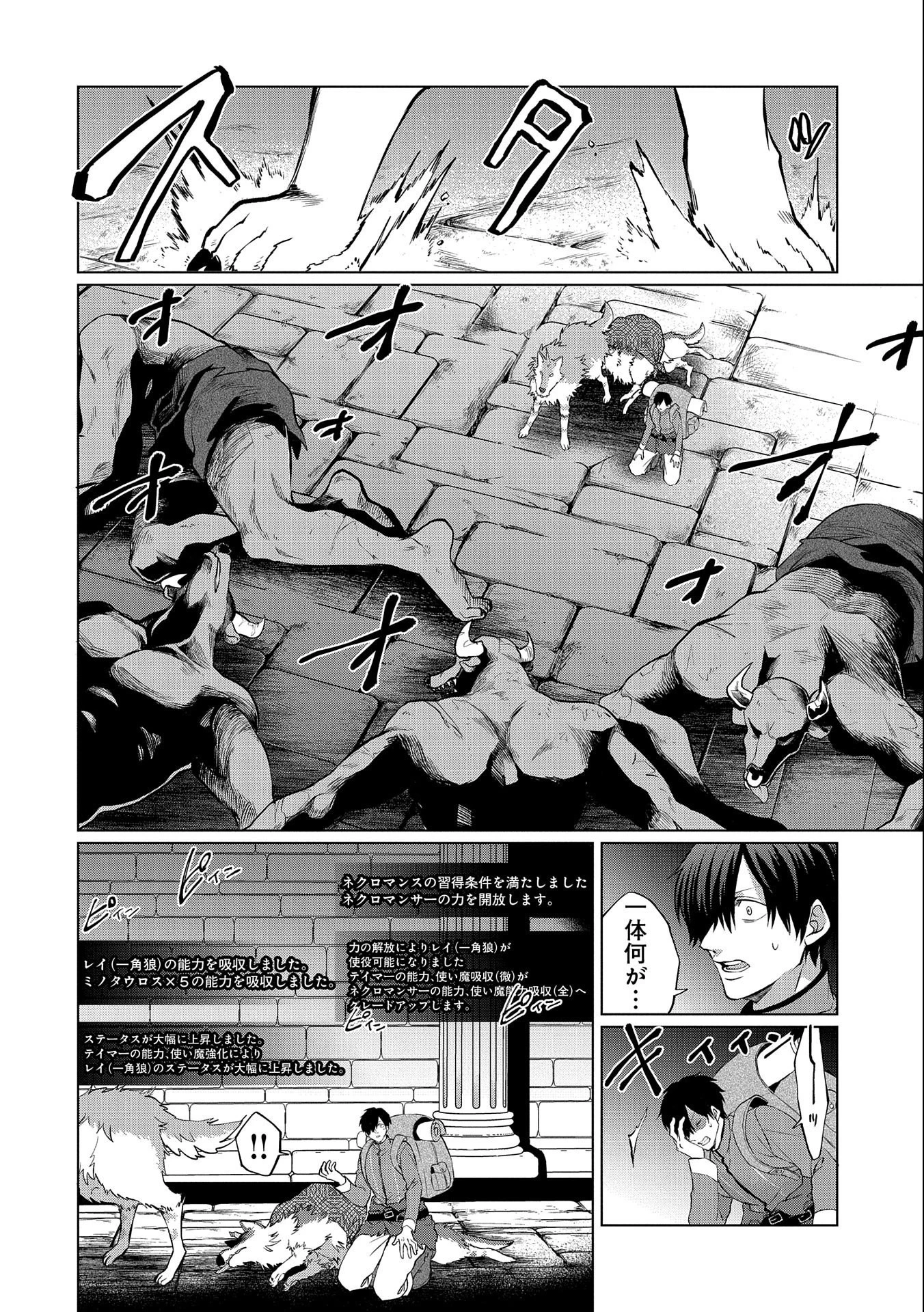 追放されたお荷物テイマー、世界唯一のネクロマンサーに覚醒する.TsuihouSaretaOnimotsuTamer 第3話 - 14