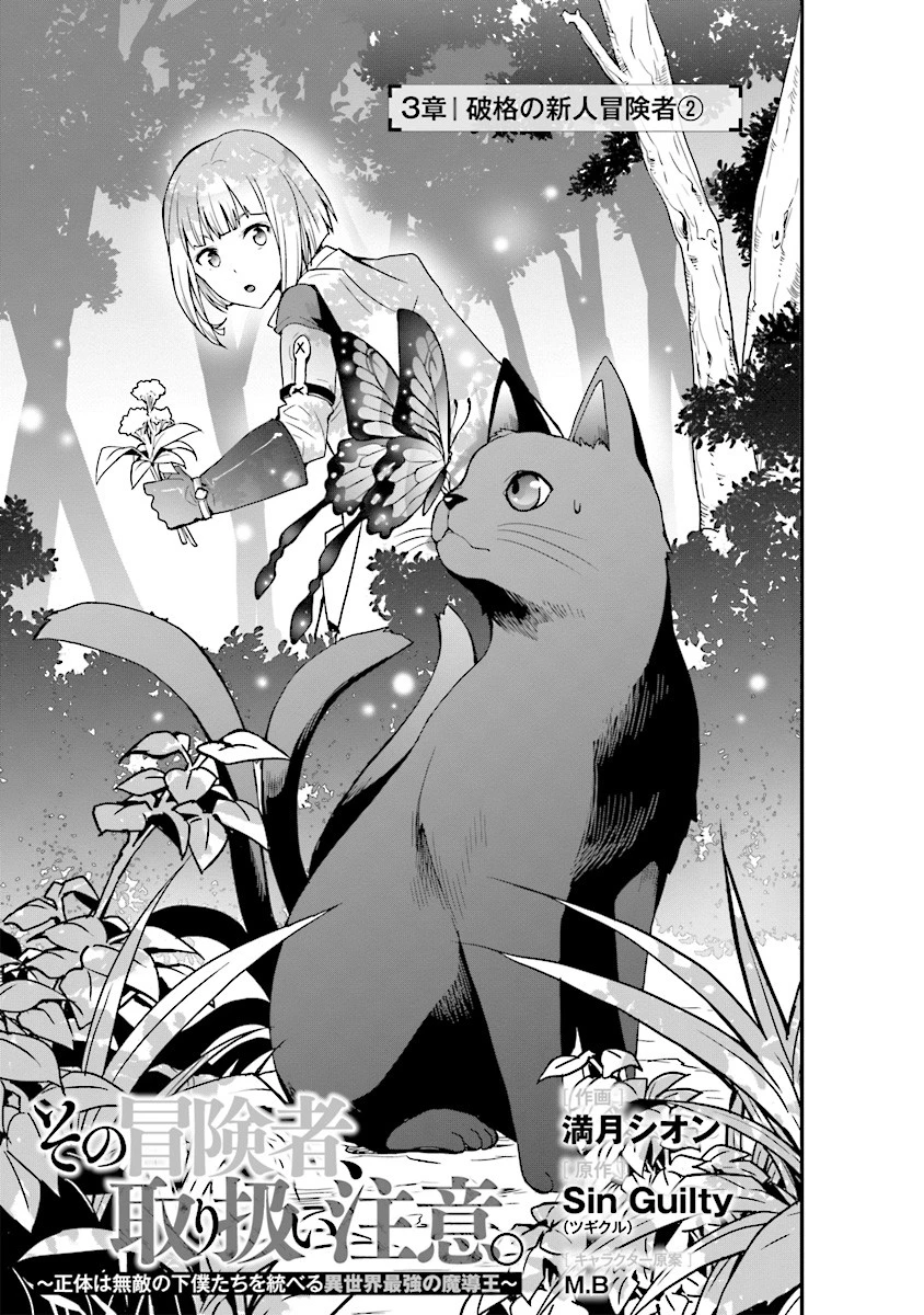 その冒険者、取り扱い注意。 第3話 - 1