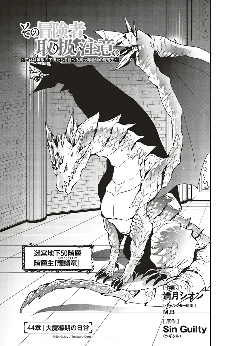 その冒険者、取り扱い注意。 第44話 - 1