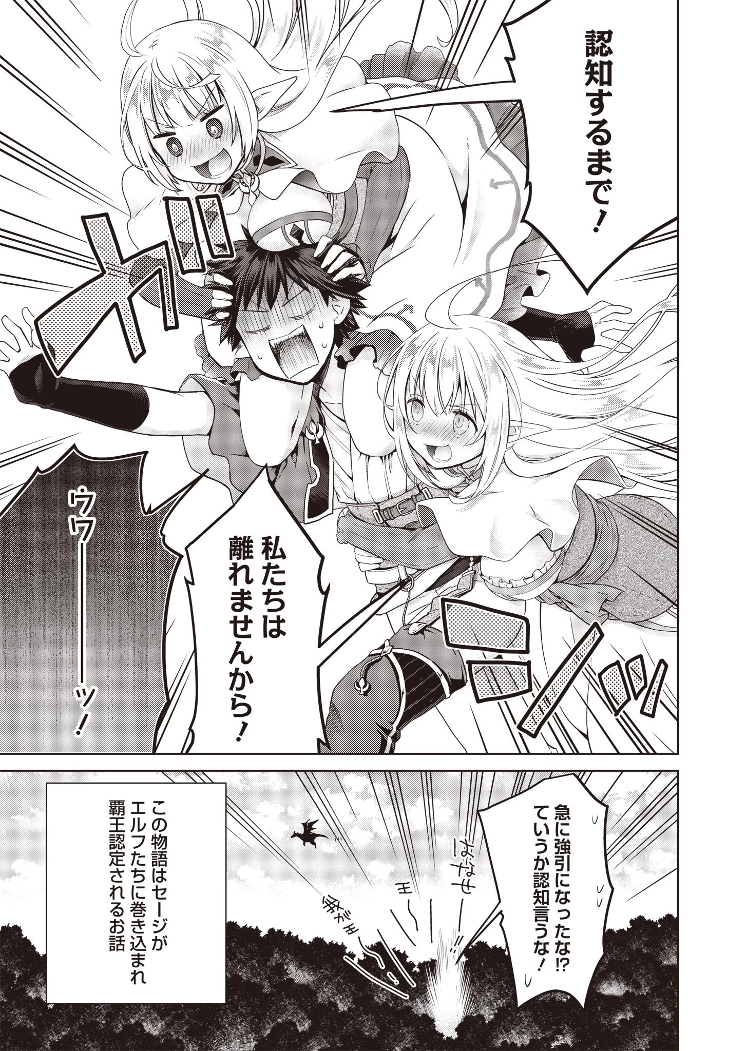 だから勝手に勇者とか覇王に認定すんのやめろよ！～エルフ族も国王様もひれ伏すほど俺は偉大な役割らしい～ 第1話 - 3